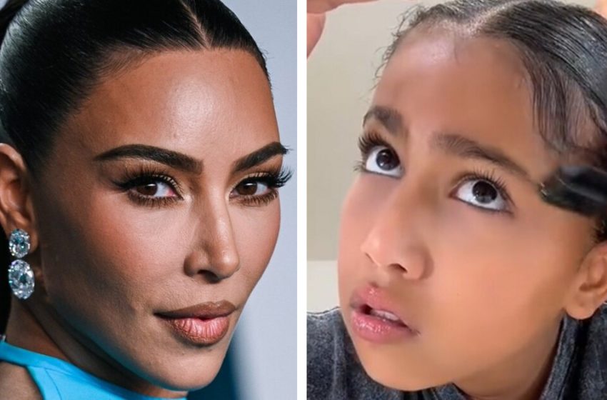  Mamas Gene zeigten sich: Die Tochter von Kim Kardashian wiederholte ihr Kultbild