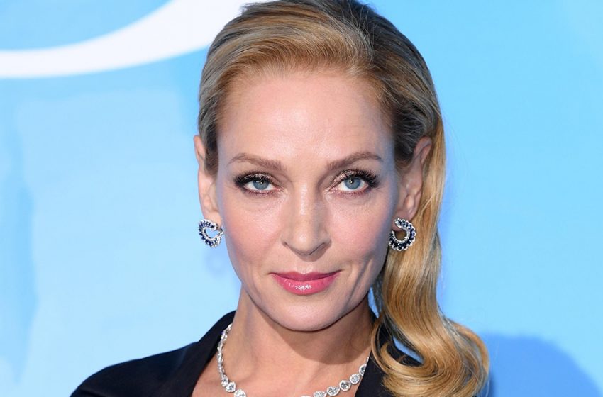  Unreal! Auch ohne Photoshop sieht die 51-jährige Uma Thurman wie ein junges Mädchen aus