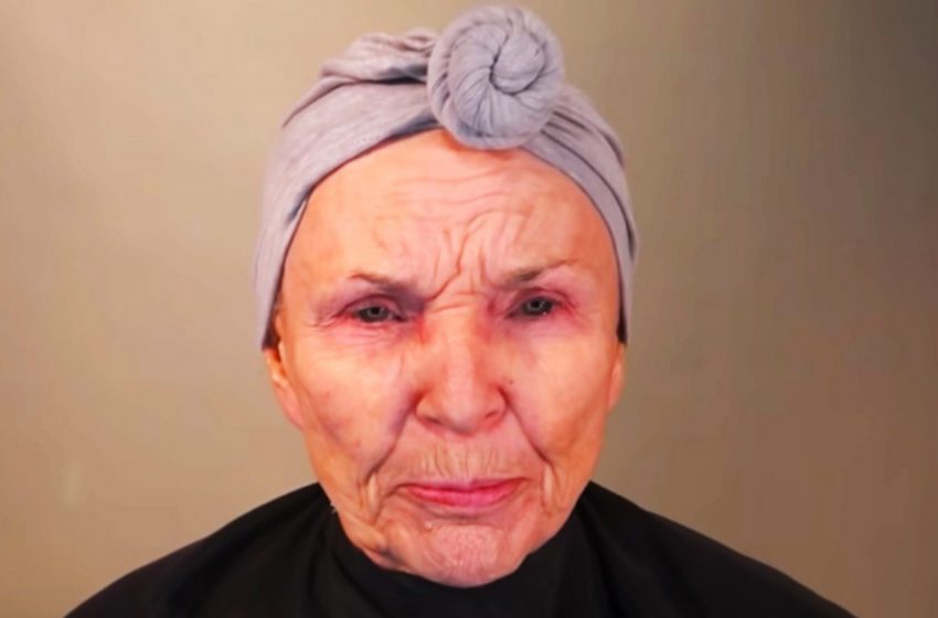  1 Million Aufrufe an einem Tag. Die 78-jährige Großmutter sieht nach dem Make-up 30 Jahre jünger aus
