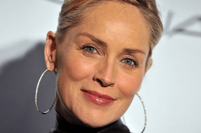  Spielerische Kokette: Die 65-jährige Sharon Stone präsentierte sich nur in einem T-Shirt auf der Vorführung ihres Films