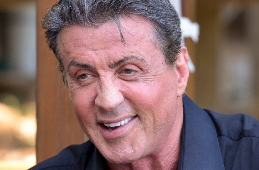  Hätte es anders sein können? Stallone präsentierte die schönen Töchter eines Fotomodells.