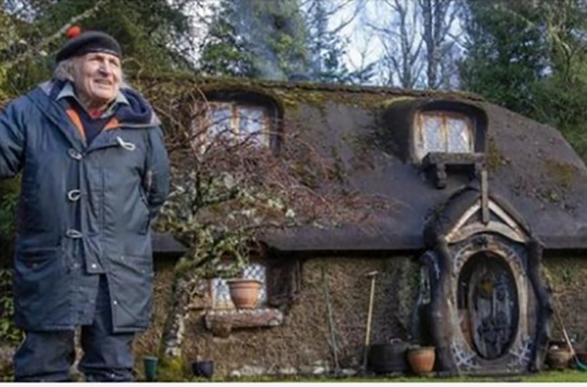  So erstaunlich : Ein 90-jähriger Mann beeindruckte die Welt mit seinem erstaunlichen Hobbit-Haus