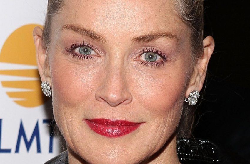  Grauhaarige Oma : Die Paparazzi erwischten Sharon Stone auf der Straße ohne Make-up