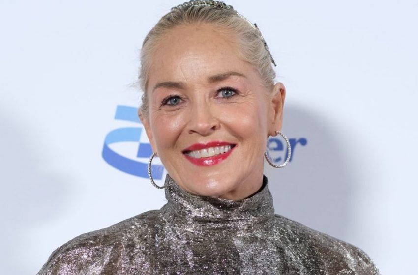  Absolut umwerfend : Sharon Stone verblüffte alle in einem glitzernden metallischen Kleid bei dem jüngsten Event