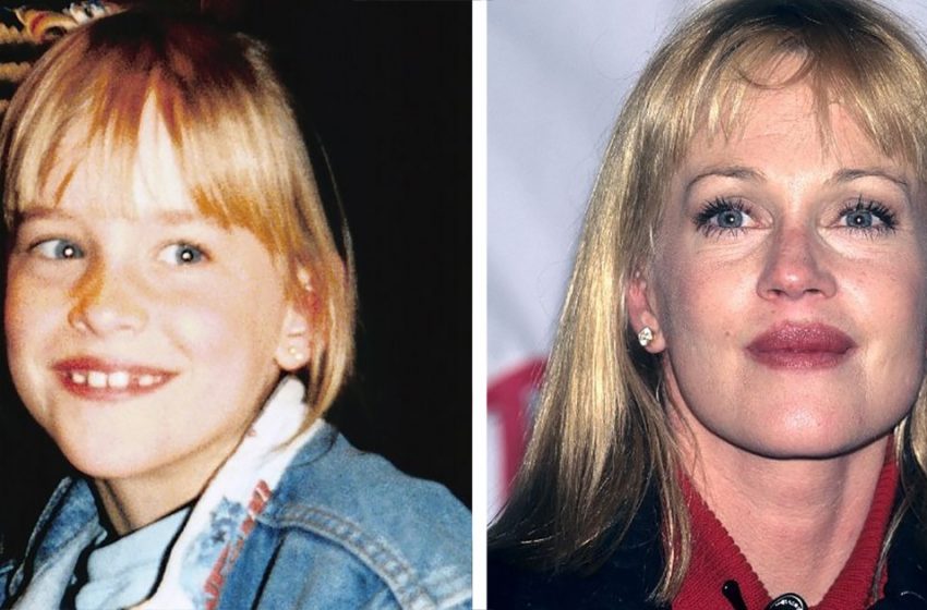  Sie sieht ihrer Mutter sehr ähnlich : Ein Foto der bereits blondhaarigen Dakota Johnson mit ihrer Mutter ist im Internet aufgetaucht
