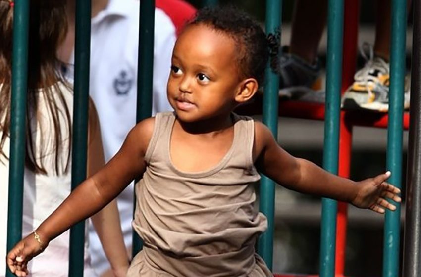  Ein unterernährtes Baby aus Äthiopien wurde von einem Hollywood-Star adoptiert: Wie sieht das Mädchen jetzt aus