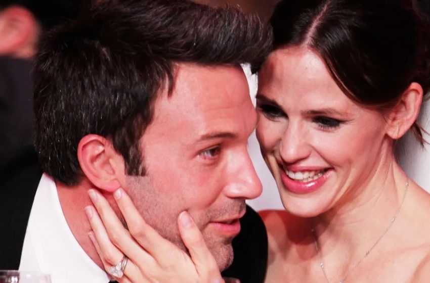  Beide in Blautönen gekleidet : Ben Affleck und Jennifer Garner wurden von Paparazzi entdeckt