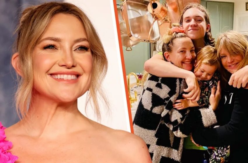  Wie steht es um die vierte Schwangerschaft des Stars : Die 44-jährige Kate Hudson überraschte ihre Fans mit ihrer perfekten Figur in rosa Dessous