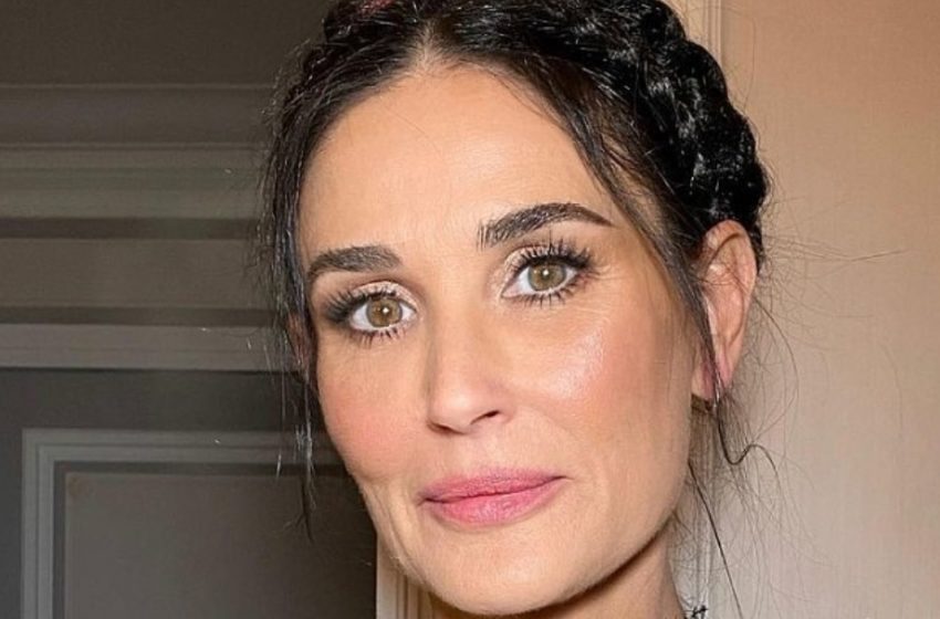  Die Tochter des Stars färbte ihre Haare Pfirsich: Ein erstaunlicher Look der Erbin von Demi Moore!