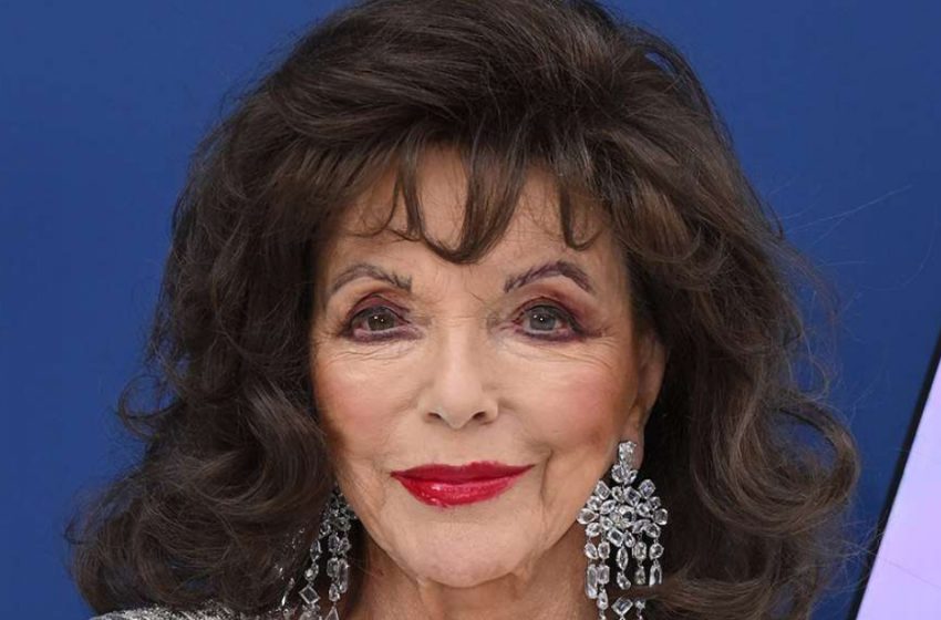  “Das Alter hat seine Anmut”: Die 90-jährige Joan Collins hat alle in einem figurbetonten schwarzen Ensemble bei der Buchvorstellungsparty überrascht!