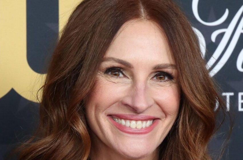  “In einem würzigen roten Kleid mit Schlitz am Bein”: Julia Roberts begeisterte Fans mit ihrem provokanten Look!