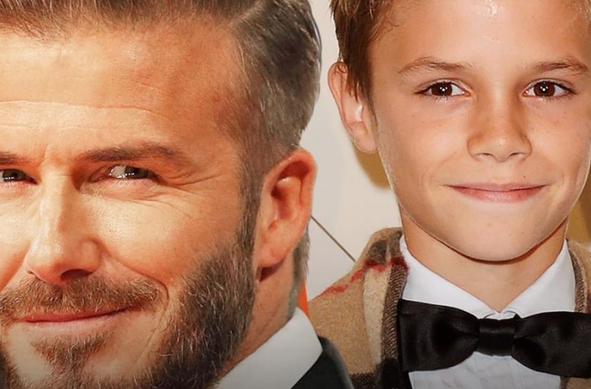  Der Erbe von Victoria und David Beckham – eine junge Kopie seines berühmten Vaters: Romeo Beckham auf einem aktuellen Foto mit seiner Freundin!