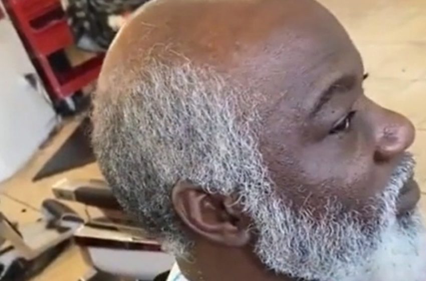  “Ein erstaunliche Verwandlung eines 70-jährigen Großvaters”: Der Friseur hat den alten Mann in einen jungen, gutaussehenden Mann verwandelt!
