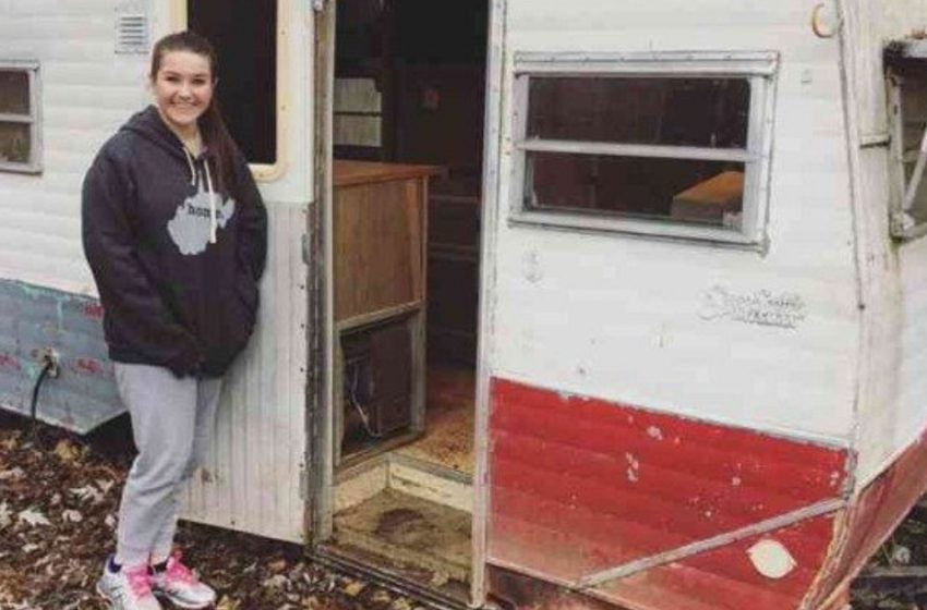  Ein 14-jähriges Mädchen kaufte einen heruntergekommenen Lieferwagen für 200 US-Dollar und restaurierte ihn: Das Ergebnis der Restaurierung übertraf alle Erwartungen!