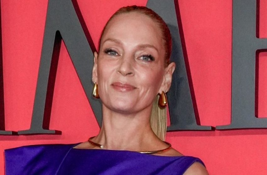  “In einem eleganten violetten Kleid und luxuriösem Schmuck”: Uma Thurman wurde zum Star des roten Teppichs!