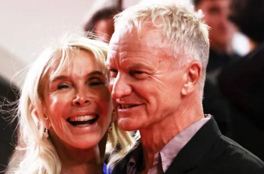  “Selbst nach 40 Jahren Beziehung betrachten sie sich immer noch voller Liebe: Sting erschien mit seiner Frau beim Cannes-Festival”