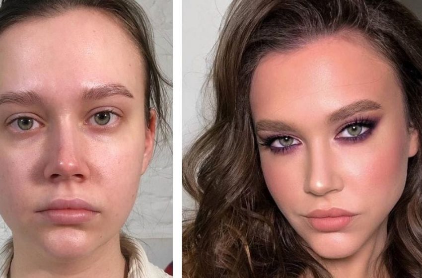  „Die erschreckende Macht des Make-ups“: 10 Fotos von Mädchen, die dank talentierter Make-up-Artists in unglaubliche Schönheiten verwandelt wurden!