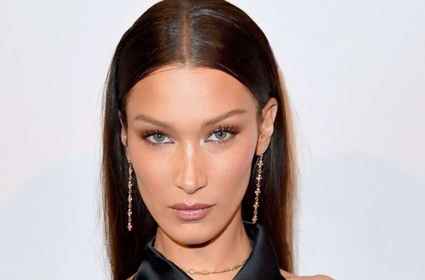  „Der Star im freizügigen Look“: Bella Hadid drehte sich um und zeigte den tiefen Schlitz in ihrem Kleid!