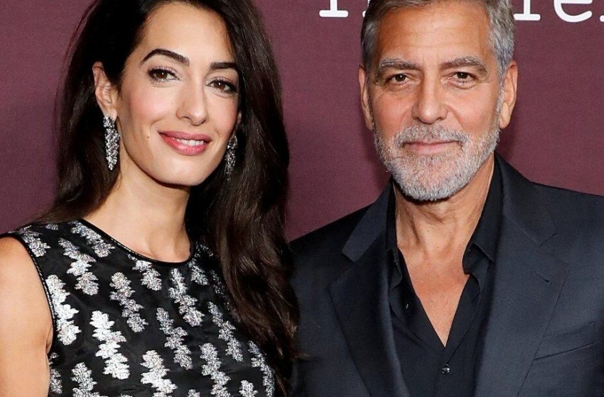  George und Amal Clooney wurden beim Teilen eines leidenschaftlichen Kusses bei einem Date in Italien gefilmt: Was war das Detail, das alle verwirrte?