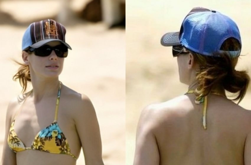 Gesichtet im Bikini, wie sie ihr Leben unter der Sonne in vollen Zügen genießt!: Kannst du erraten, wer dieser Star ist?