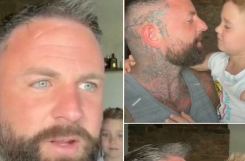 Warum dieser Vater sich weigert, damit aufzuhören, seinen Sohn auf die Lippen zu küssen – trotz Kritik im Netz!
