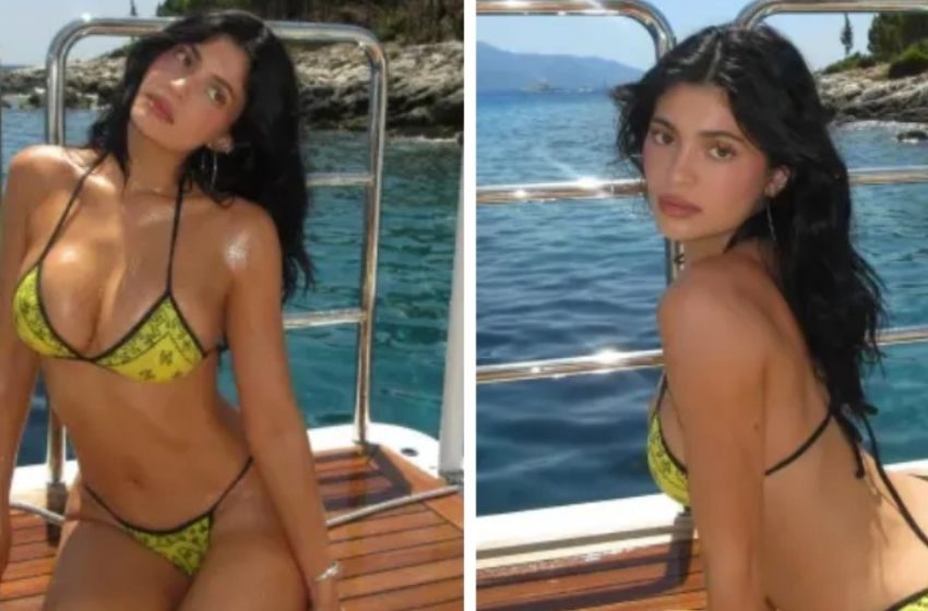 Kylie Jenner sorgt mit einem \$7.500 teuren Vintage-Chanel-Bikini für Aufsehen!: Fans können nicht aufhören, über den Look zu sprechen!