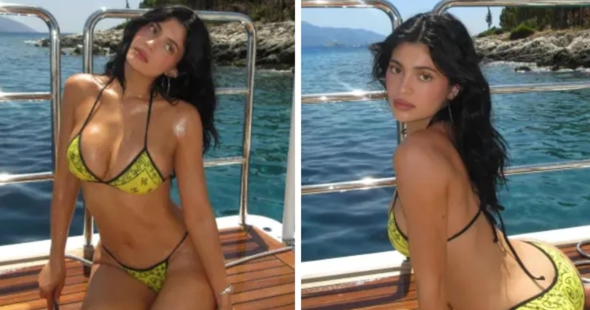 Kylie Jenner sorgt mit einem \$7.500 teuren Vintage-Chanel-Bikini für Aufsehen!: Fans können nicht aufhören, über den Look zu sprechen!