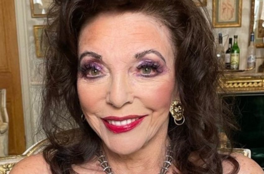  Die 92-jährige „Dynasty“-Legende Joan Collins verblüfft Fans im Badeanzug – Sehen Sie ihre Fotos