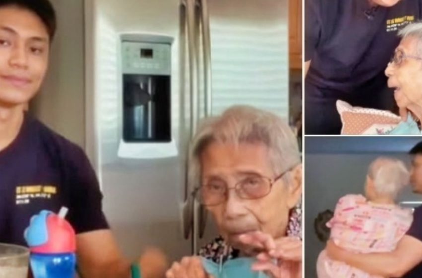  Junger Mann widmet sein Leben der Pflege seiner 96-jährigen Großmutter!: Lies die ganze Geschichte!