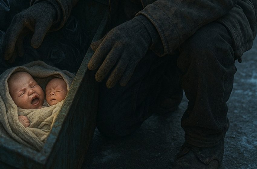  Ein obdachloser Mann hörte einen Schrei aus einem Müllcontainer… Was er dort fand, veränderte sein Leben für immer.