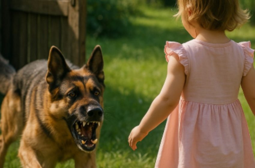Ich schrie vor Angst, weil ich dachte, dass mein Hund das Kind angreift. Eine Sekunde später wurde mir klar, dass sie auf diese Weise das Leben des Kindes rettete.