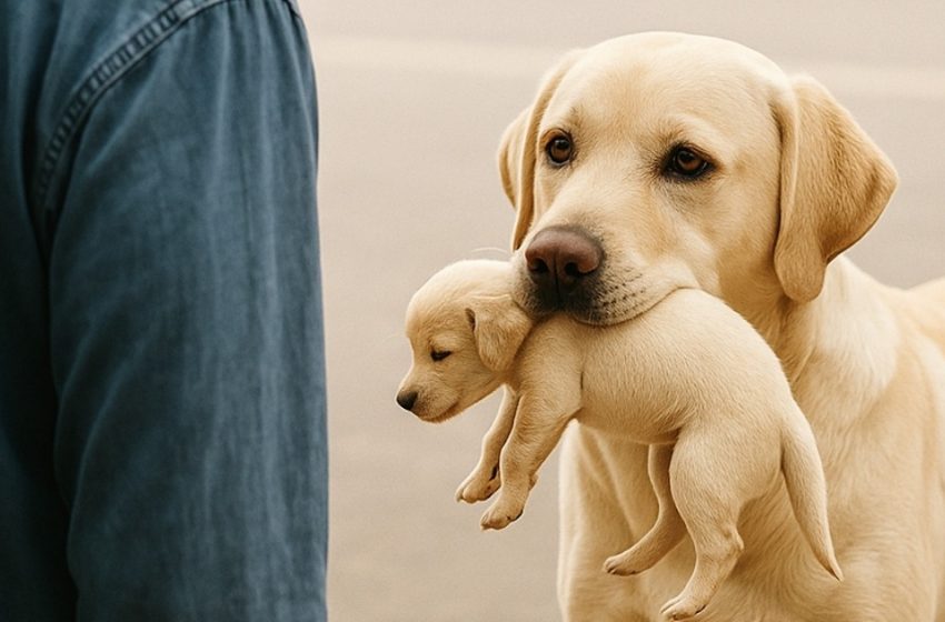 Ein Mann dachte, der Hund, der in seinen Laden kam, wollte nur etwas zu essen. Doch das, was er brachte, war unendlich viel wertvoller.
