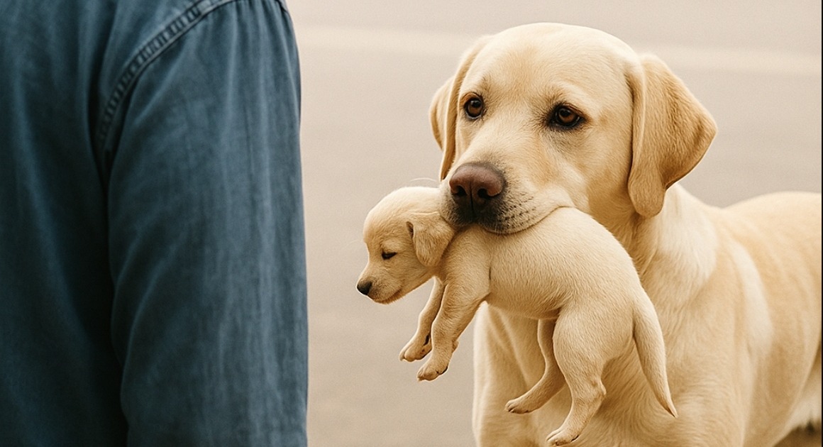 Ein Mann dachte, der Hund, der in seinen Laden kam, wollte nur etwas zu essen. Doch das, was er brachte, war unendlich viel wertvoller.