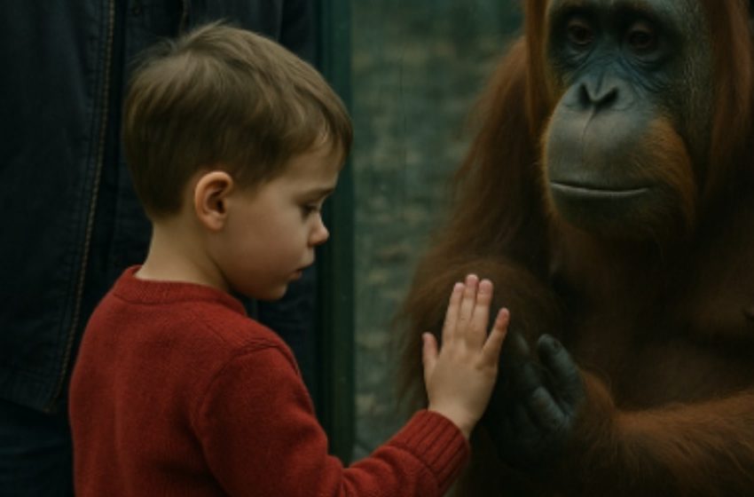  Nach dem Tod seiner Mutter schwieg der Junge und sprach kein einziges Wort mehr. Doch eine Begegnung mit einem Orang-Utan brachte ihn ins Leben zurück.