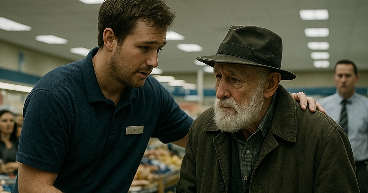 Mit 90 Jahren verkleidete ich mich als armer alter Mann und betrat meinen eigenen Supermarkt… Was dann geschah, veränderte mein Vermächtnis für immer.