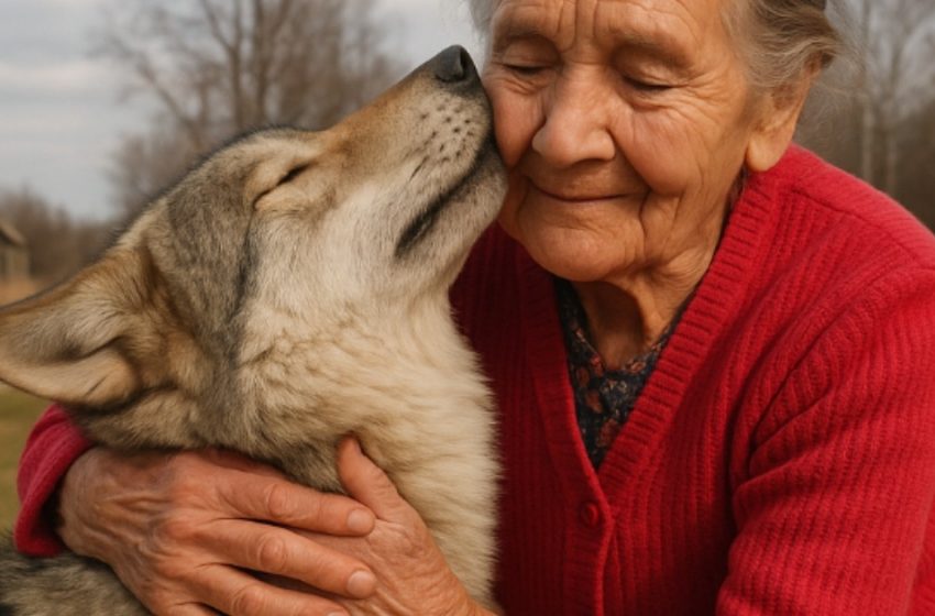 Eine Frau nahm einen Welpen auf, ohne zu ahnen, dass es in Wirklichkeit ein Wolf war. Damals wusste sie noch nicht, dass das Raubtier ihr eines Tages das Leben retten würde.