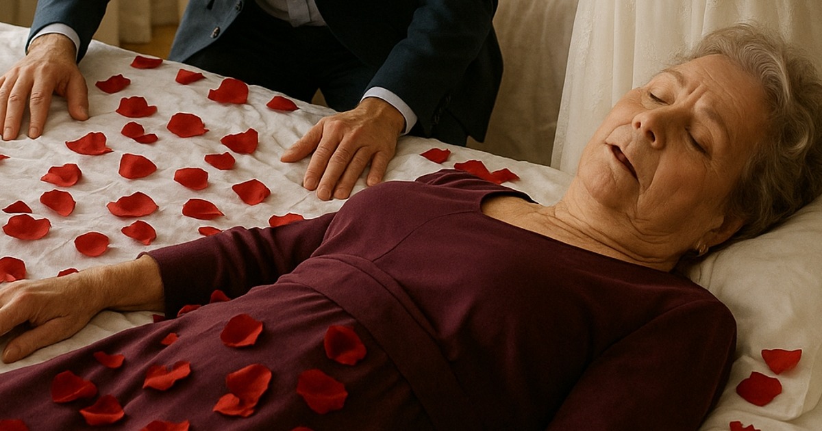 In der Hochzeitsnacht legte sich meine Schwiegermutter „betrunken“ in unser Bett. Und am Morgen sah ich auf den Laken etwas, das meine Welt auf den Kopf stellte.