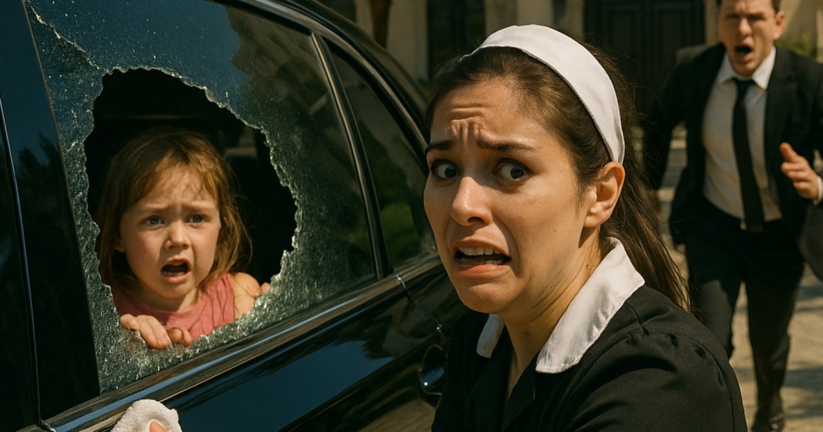 Die neue Ehefrau des Millionärs „vergisst“ ihre Stieftochter im Auto eingeschlossen … doch was das Hausmädchen tat, veränderte alles für immer