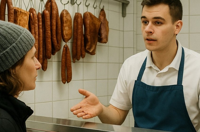  Jeden Morgen kaufte die alte Frau 40 kg Fleisch. Als der Metzger ihr einmal folgte, sah er etwas, das er nie vergessen würde.