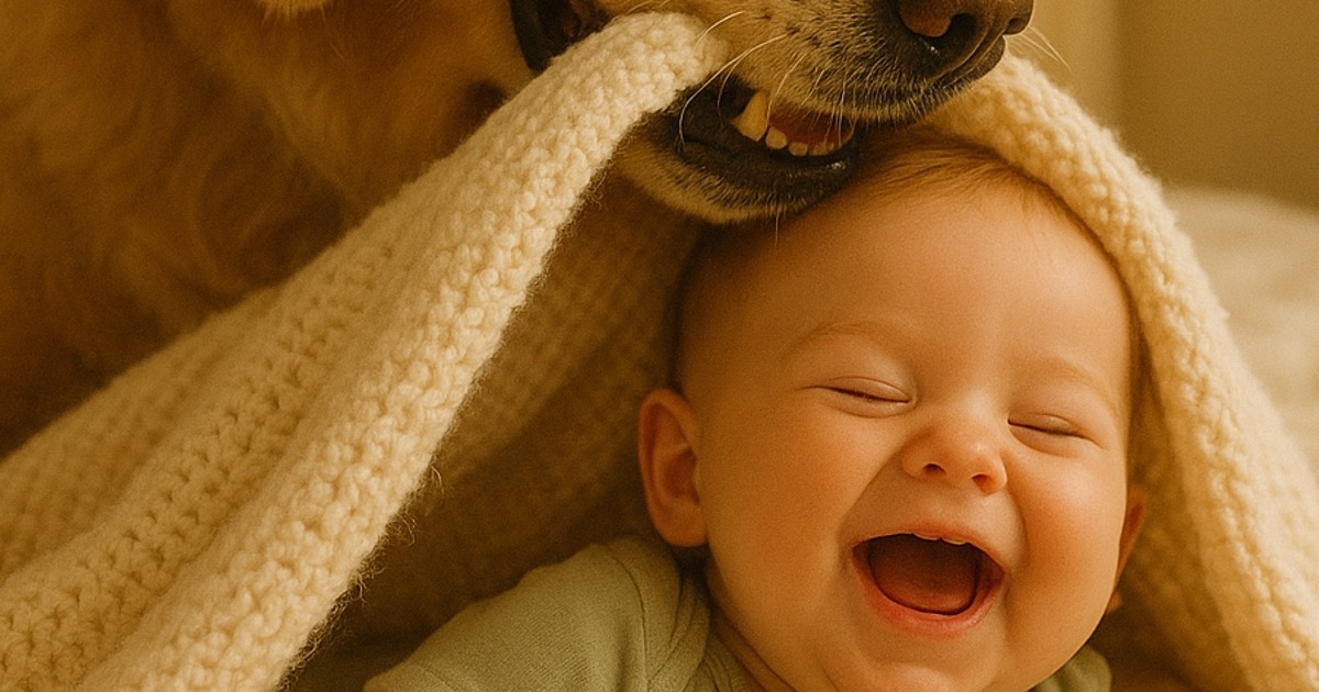 Sie glaubten, es sei die süßeste Freundschaft der Welt zwischen ihrem Baby und ihrem Hund – bis sie eines Nachts die Tür zum Zimmer öffneten und etwas entdeckten, das ihnen den Atem raubte.