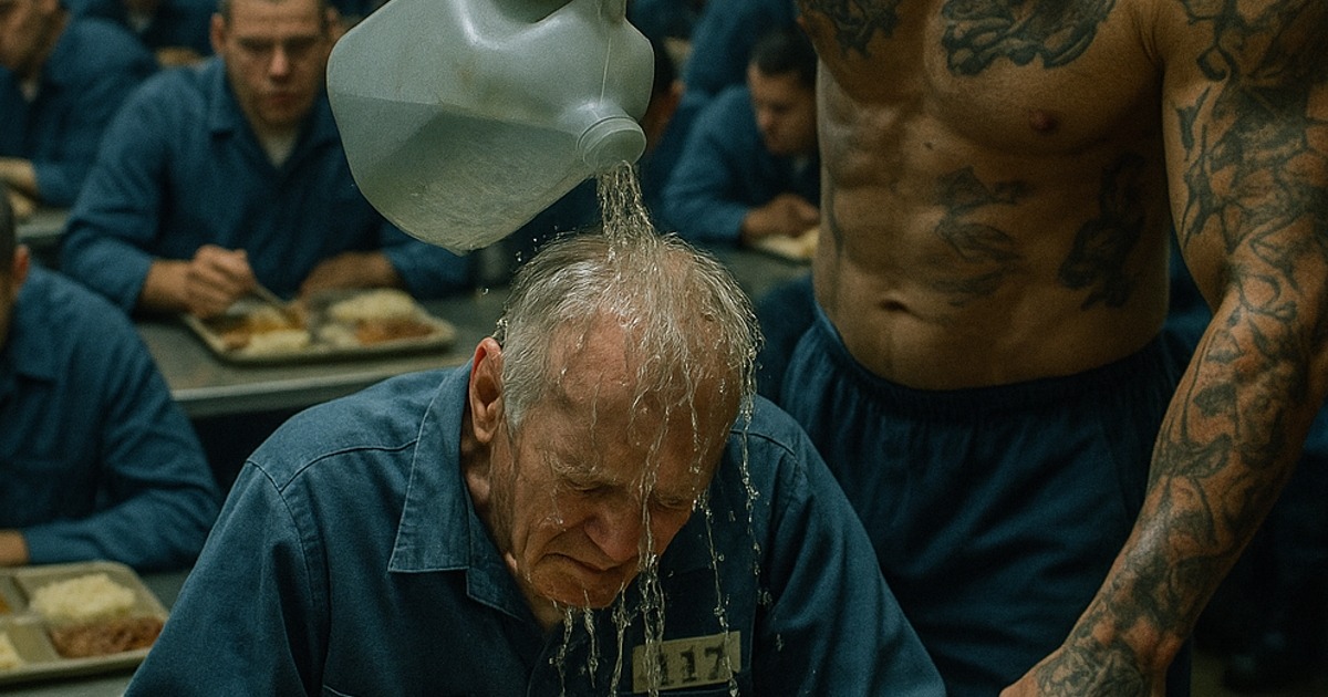 Ein Häftling belästigte einen alten Mann, ohne seine wahre Identität zu kennen. Später bereute er seine Taten zutiefst.