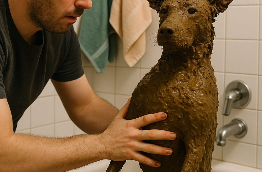  Ich rettete ein schmutziges, zotteliges Tier und dachte, es sei ein normales Hundewelpen … doch zu Hause, nach dem Bad, erkannte ich entsetzt, dass es kein Hund war, sondern …